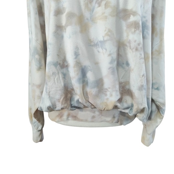 Young Fabulous & Broke Tie Dye Sweatshirt Juliette White Pastel Fairy Womens L - Picture 4 of 11